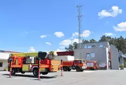 Visite du centre de secours Le Mans Sud