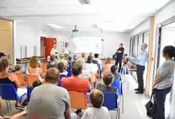 Visite du centre de secours Le Mans Sud
