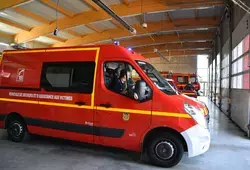Visite du centre de secours Le Mans Sud