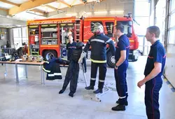 Visite du centre de secours Le Mans Sud