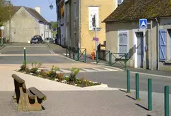 Inauguration des aménagements de la rue Saint Martin à Souligné-sous-Ballon