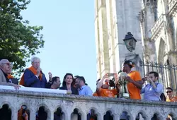 Retour triomphal des Champions de France