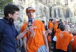 Retour triomphal des Champions de France