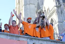 Retour triomphal des Champions de France