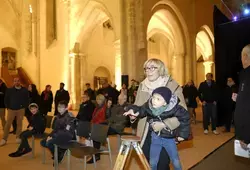 Projections lumineuses interactives à l’Abbaye Royale de L’Epau