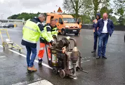 24 Heures du Mans : les agents du Département ouvrent le circuit