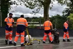 24 Heures du Mans : les agents du Département ouvrent le circuit