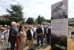 Inauguration du giratoire Jacques Bouillault à La Flèche