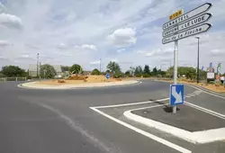 Inauguration du giratoire Jacques Bouillault à La Flèche