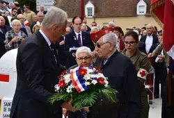 Cérémonie des 75 ans de la Libération de la Hutte