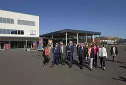 Le Mans : inauguration du collège Pierre-Gilles de Gennes