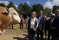 Visite de l'espace agricole
