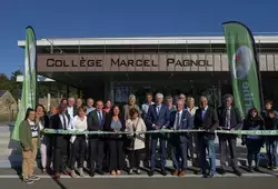 Inauguration du collège Marcel Pagnol de Noyen-sur-Sarthe