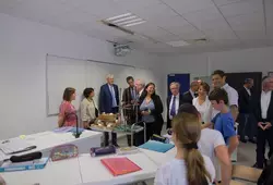 Inauguration du collège Marcel Pagnol de Noyen-sur-Sarthe