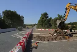 Route de Laval : bientôt un giratoire pour accéder à l'autoroute