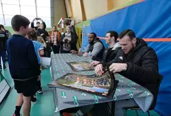 Des joueurs du MSB à la rencontre des jeunes basketteurs