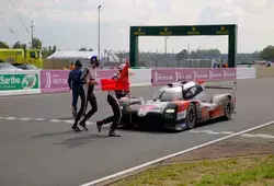 Arrivée et podium des 24 Heures 2020