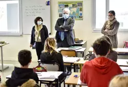 Image d'illustration de la visite du collège Les Quatre Vents