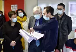 Image d'illustration de la visite du collège Les Quatre Vents