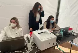 Image d'illustration de la rencontre avec les sapeurs-pompiers médiateurs