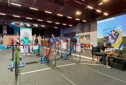Image d'illustration de l'inauguration du stand du Département