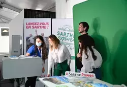 Stand du Département aux Assises de l'automobile