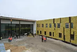 Visite ministérielle du futur centre de cancérologie de la Sarthe