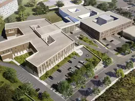 vue du futur centre de cancérologie