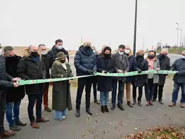 Inauguration des aménagements et du  nouveau giratoire de l’Océane 