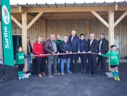 Inauguration des vestiaires de Saint-Osmane