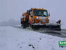 risque de neige et verglas