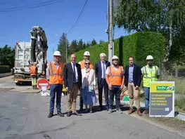 Enfouissement des réseaux à Montfort-le-Gesnois