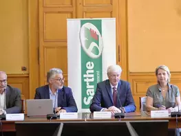 Département soutient la continuité soins en Sarthe