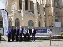 Flamboyante restauration pour l'église Notre-Dame des Marais