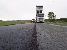 Travaux d'enrobés à Roëzé-sur-Sarthe