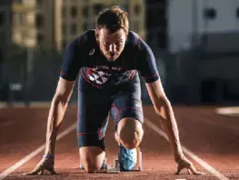 Le double médaillé olympique Christophe Lemaitre en conférence à l'Abbaye Royale de l'Epau 