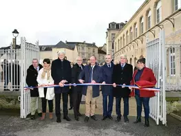 inauguration de l'îlot saint paul à Mamers