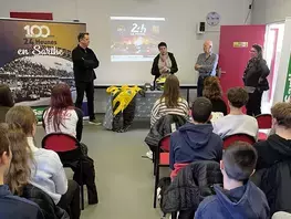 conférence 24 heures au collège de Saint-Calais