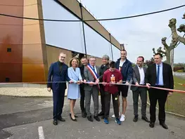 inauguration du gymnase à sainte-jamme-sur-sarthe