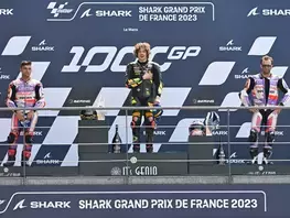 Podium GP France Moto