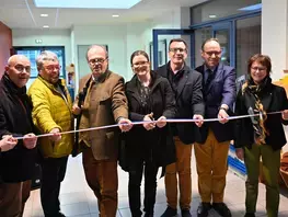 Inauguration du réseau de chaleur biomasse de Bazouges-Cré-sur-Loir
