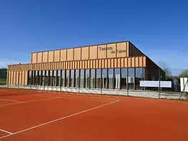 Inauguration de la salle de tennis de table communautaire, à Sainte-Jamme-sur-Sarthe