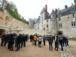 Inauguration des terrasses du château de Courtanvaux