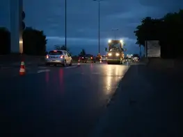 Coulaines : Des travaux de nuit au carrefour giratoire « Les Croisettes »
