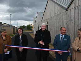 Inauguration de 12 logements sociaux Sarthe Habitat