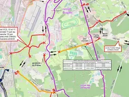 24 Heures du Mans 2025 : plan de circulation