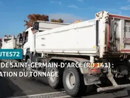 Pont de Saint-Germain-d’Arcé : des restrictions de tonnage sur la RD 141