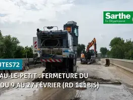 Oisseau-le-Petit : des travaux pour remplacer un pont du 9 au 27 février