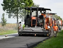 RD338 à La Bazoge : travaux d'enrobés du 23 au 27 mars