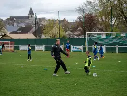 Le Mans FC à la rencontre des jeunes du club à Mansigné